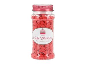 Cake-Masters Sprinkle decoration Hearts red