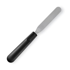 22,8 CM Flat Spatula Black Handle