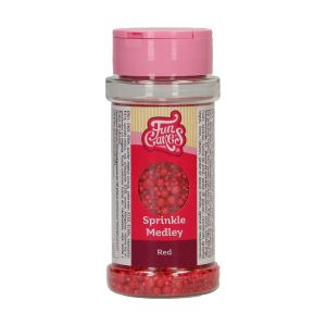 FunCakes Sprinkle Medley Red 70g