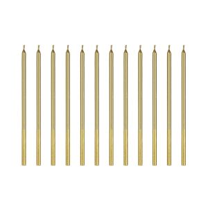 BIRTHDAY CANDLE TALL GOLD