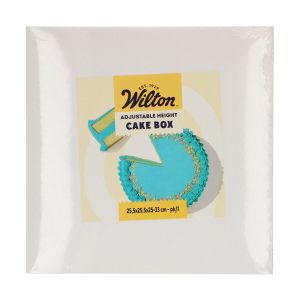 Wilton Adjustable Height Cake Box 25x25x20-28 cm