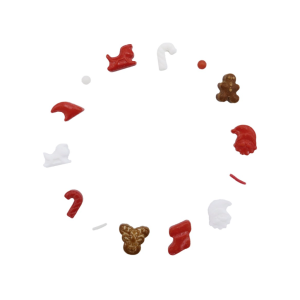 PME CHRISTMAS "OUT OF THE BOX" SPRINKLES - SANTA CLAUS 