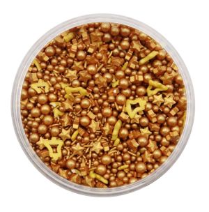 PME CHRISTMAS SPRINKLES - GOLD JINGLE BELLS