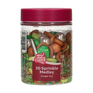 FunCakes 3D Sprinkle Medley - Jungle Joy