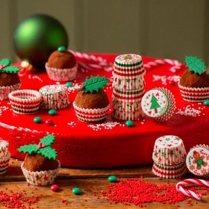 Bon Bon Xmas Cupcake Liners