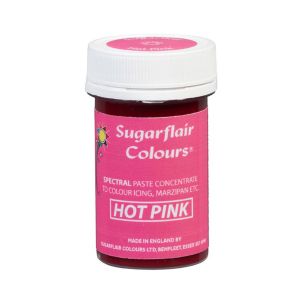 Sugarflair Paste Colour  - концентрирана боя ГОРЕЩО РОЗОВО - HOT PINK 