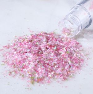 PME - хранителен ирисцентен брокат  ОГНЕНИ ЦВЕТЯ - Fairy Flowers